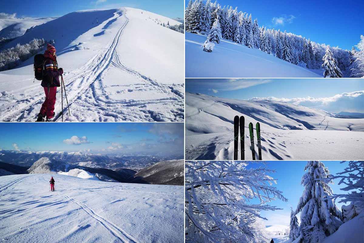 Pasul Valcan - Paradisul de iarnă | Județul Hunedoara